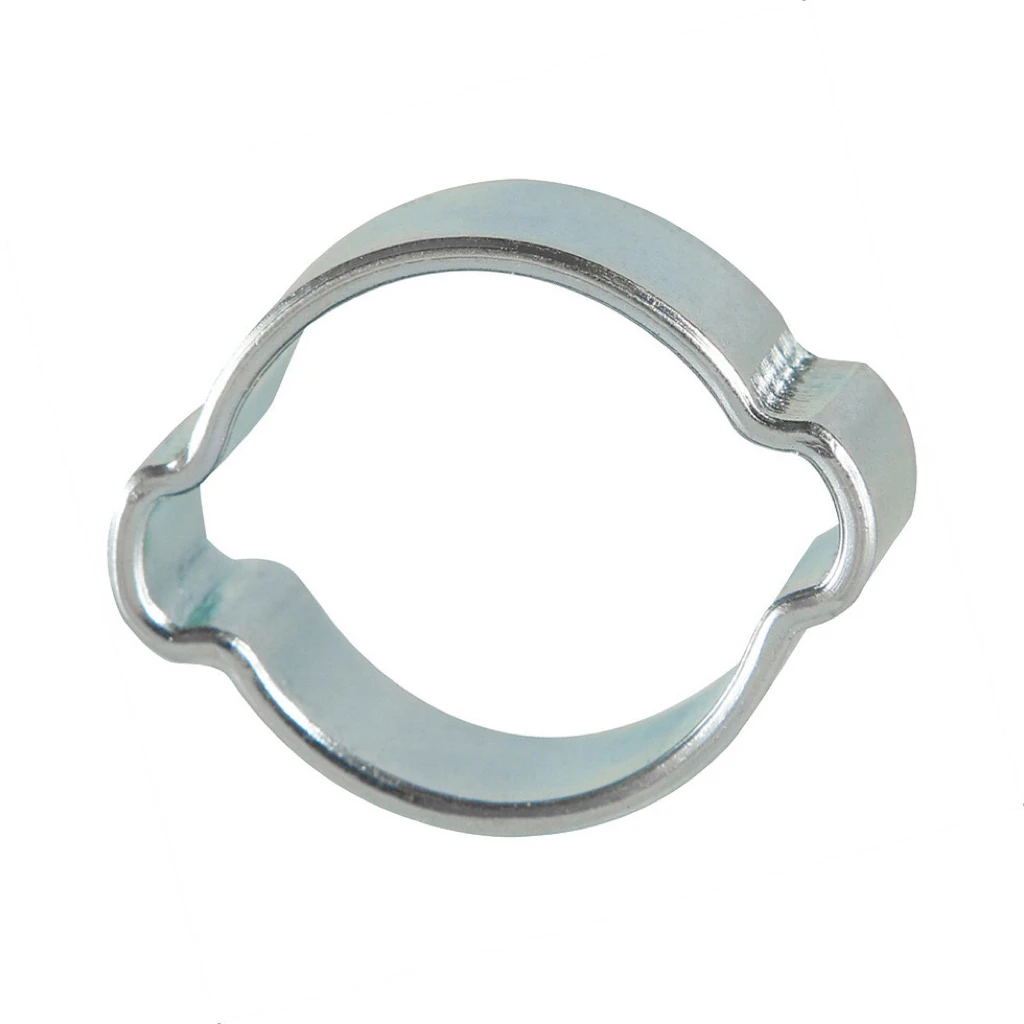 Stainless Steel Fastener 2 Ear Hose Clamp Double Ear Clamp for Pipe Use