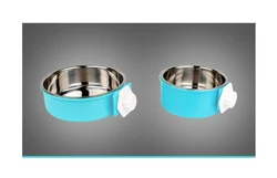 Подвесные миски из нержавеющей стали 2020 для собак, миска для кормления, миска для питомцев, контейнер для еды для собак и кошек, миска для воды