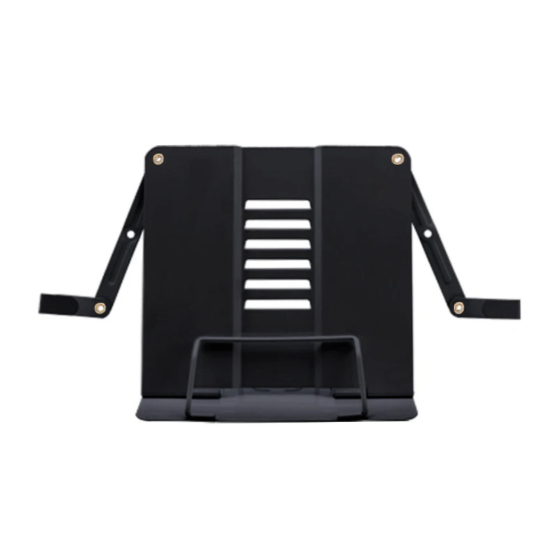 Wholesale Recipe Cook book Holder Stand Metal Foldable Desktop Hands Free Book Reading Stand