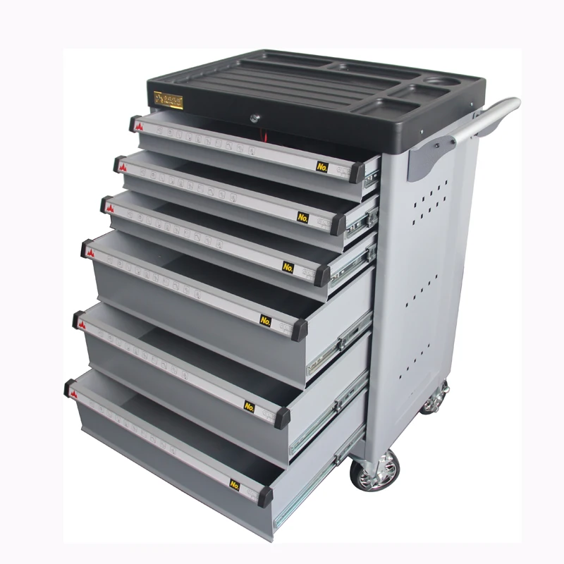 Heavy Duty  7 Drawers New Garage Mobile Metal Tool Cabinet On Wheels