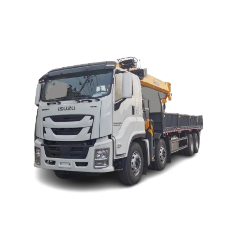 ISUZU GIGA truck mounted crane with XCMG 3-25 ton boom crane for sale