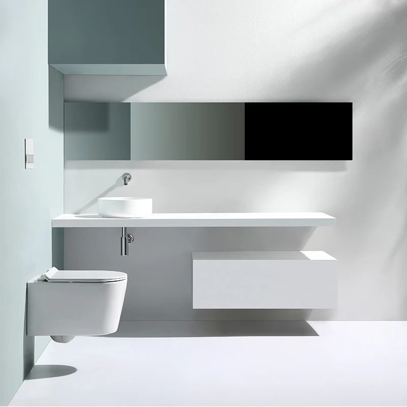 Hot selling Sanitary Ware Wall hung Toilet Bowl toilet build in