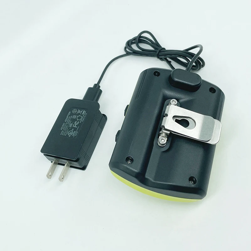 KL6-D LED explosion proof IP68 Cordless cap lamp Magnetic rechargeable underground cap lamps with OLED display screen.