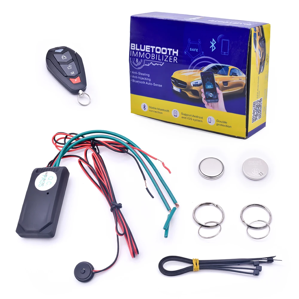 Controllable Auto Anti-hijacking Car Two Way Alarm Immobilizer Car Alarm Immobilizer Anti Theft System