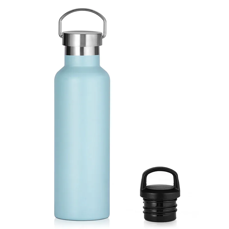 Factory Wholesale Portable Solid Color Stainless Steel Thermos Cup Classic Water Bottles Manufacturers