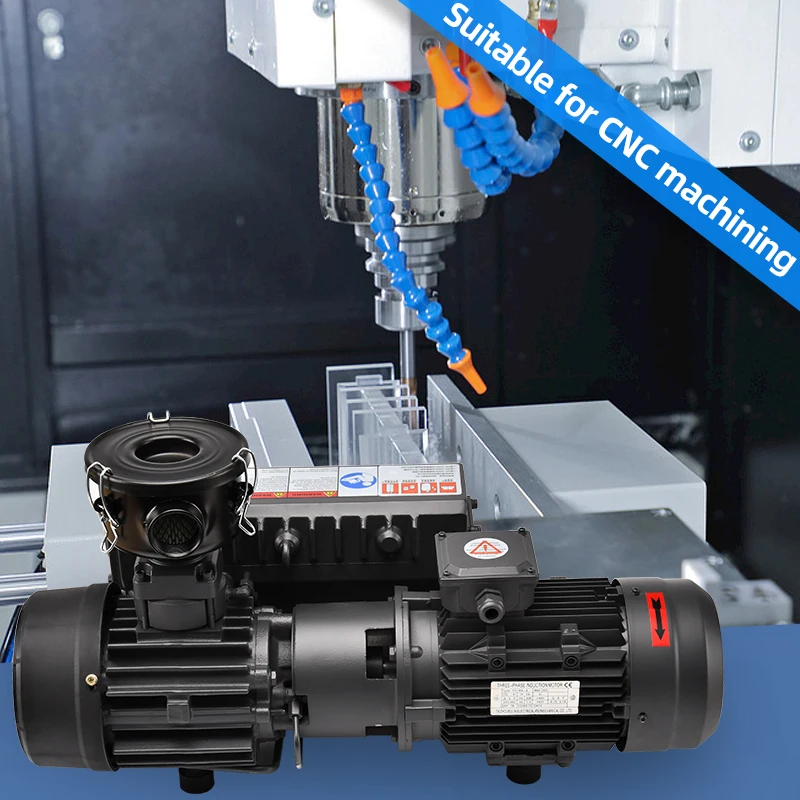 SV 40m3/h single stage sliding vane rotary vacuum pump for Laboratory pump/milking machine