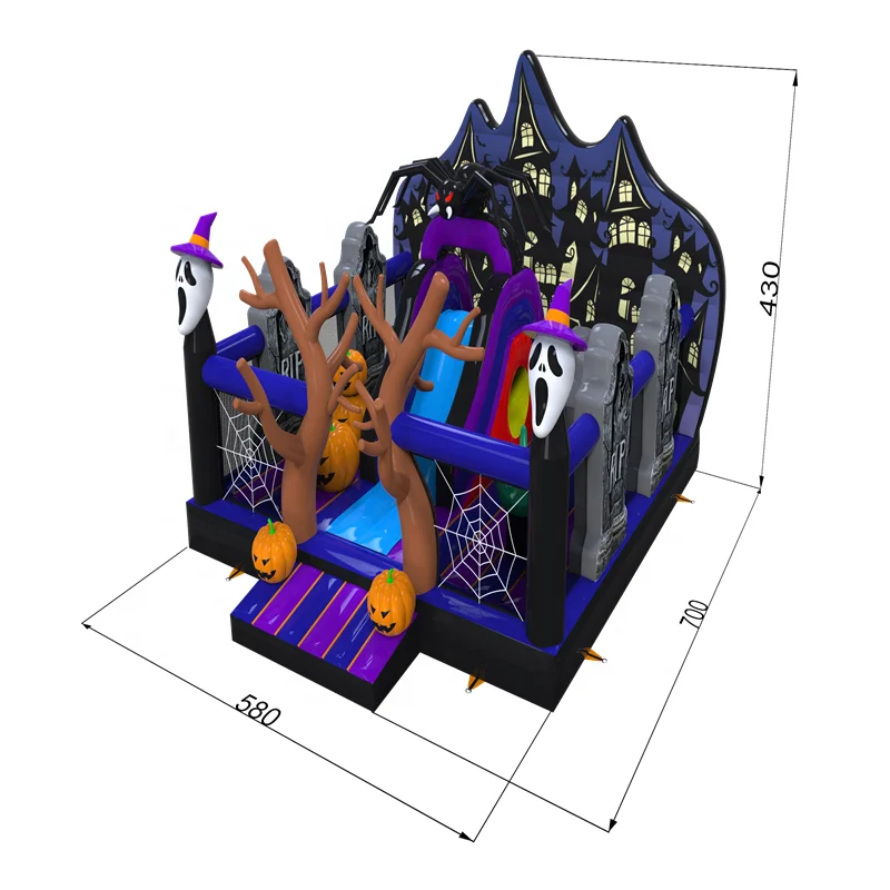 Best Selling Product Inflatable Halloween Haunted House