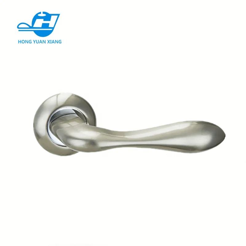 
stain nickel aluminum handle with zinc escutcheon 