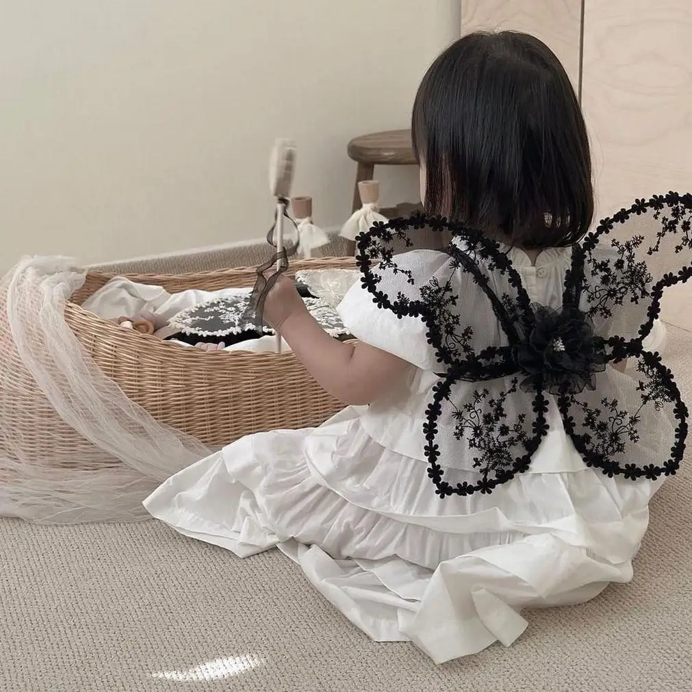 Wings Led Lights Adults Sublimation Giant Light Up Large Golden Decor Red Fabric Sign Light White Feather Wings For Boys