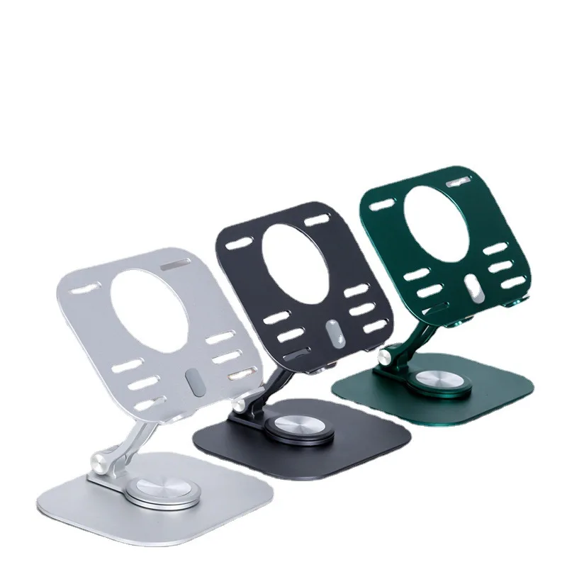 laptop stand  Holder 360 degree rotatable notebook holder aluminum ally stand compatible with 9.7-17 inch laptop