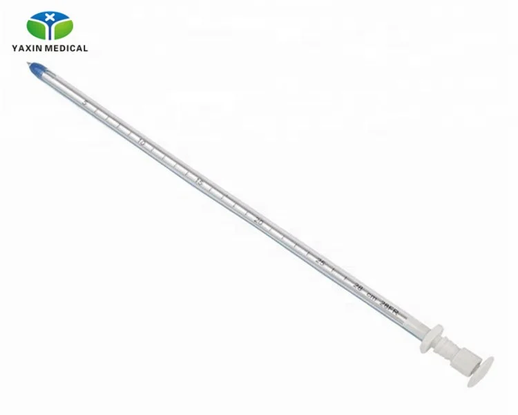 Disposable Chest Drainage Tube With Trocar For Thoracic Surgery