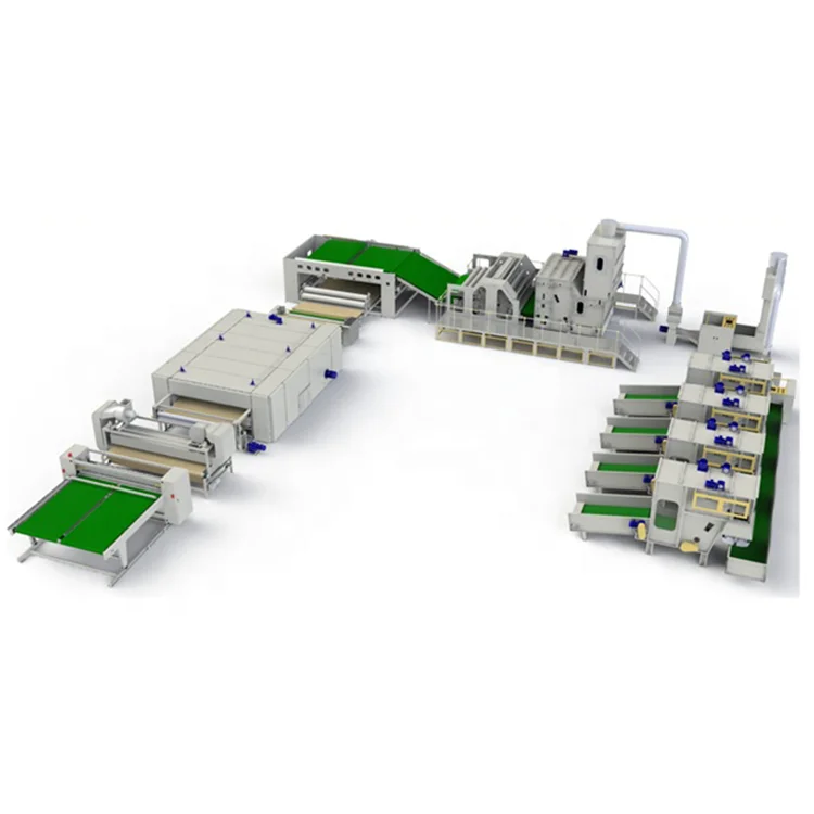 Нетканые термо Бонд Машина хлопоки производственная линия