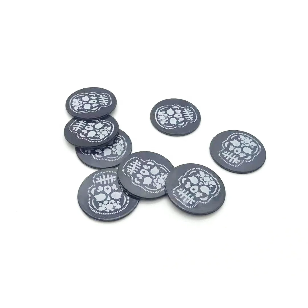 Hot Sales Easy To Use Shape Optional color Plastic Token Coin