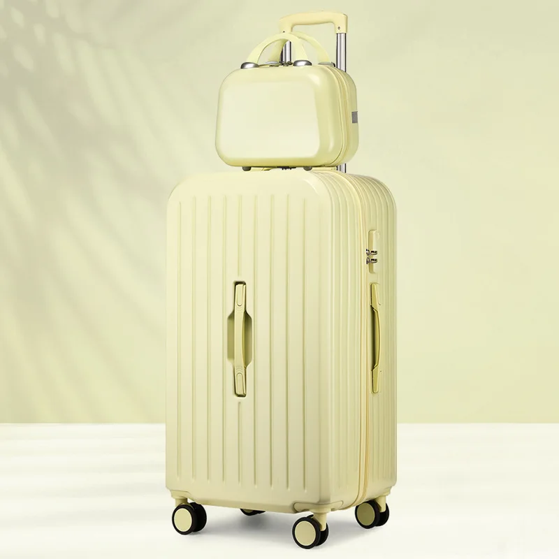 In stock 2023 High Quality Travel Wholesale ABS+ PC Trolley  Luggage Suitcase Factory Price