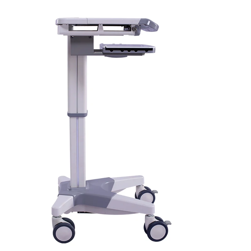 Simple laptop workstation for hospital and nurse monitor use