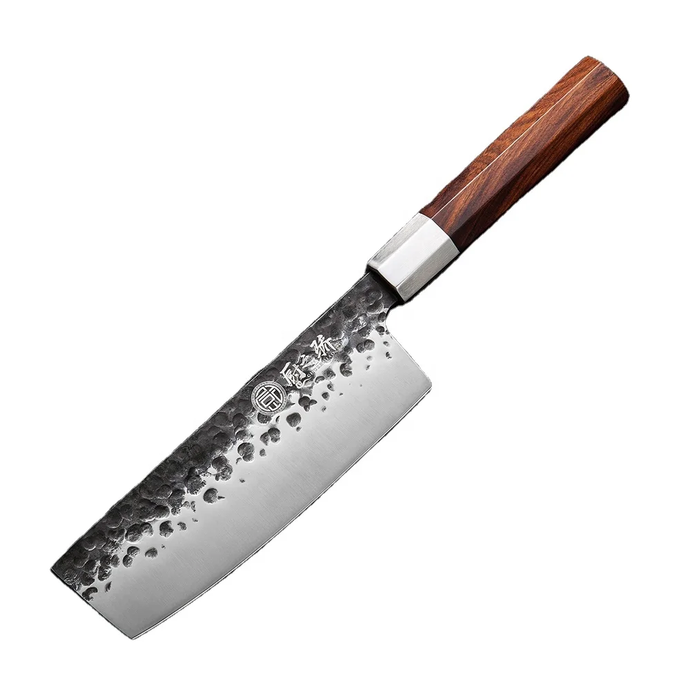 
6pcs Pure manual forging Kitchen Knife Stainless Steel Fruit Bread Kitchen Knife Set 