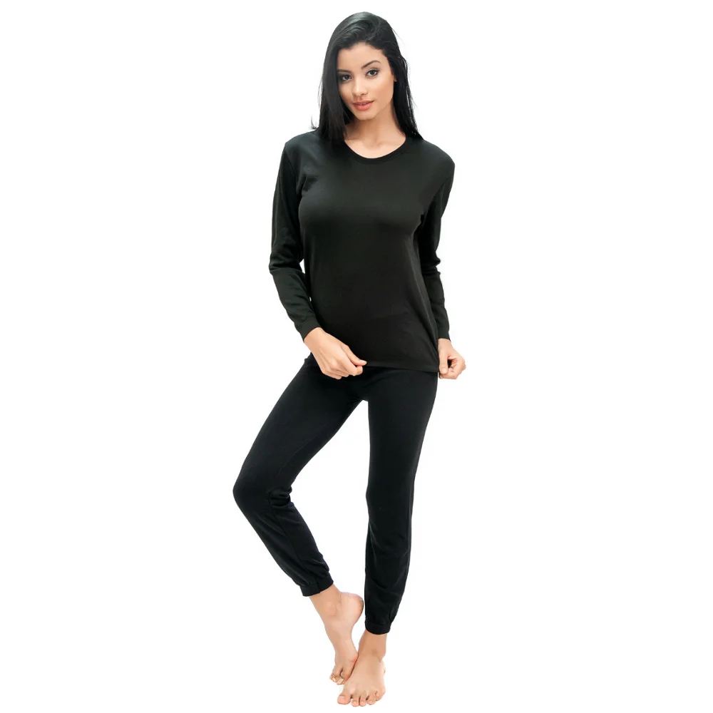 Womens Seamless Thermal Activewear Tops and Pants SET or SEPERATE