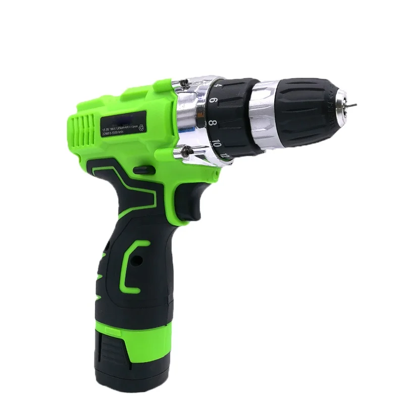 16.8V Lithium-ion Battery Dual - Speed Multi-Function Screwdriver Charging Hand Power Tools Cordless Impact Electric  Drill