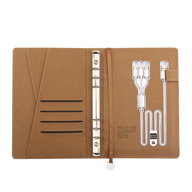 High Quality Rechargeable Diaries Custom Notepad Printed Notebook