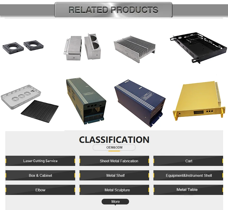 Custom 19 Inch 1U 2U Aluminum Server Chassis Enclosure Amplifier Chassis Case Product Fabrication