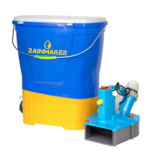 20L garden peat moss spreader for lawn manure spreader battery fertilizer applicator