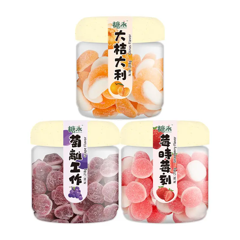 Вкусный желе конфеты Снэк фруктовый Тип jelly Jar