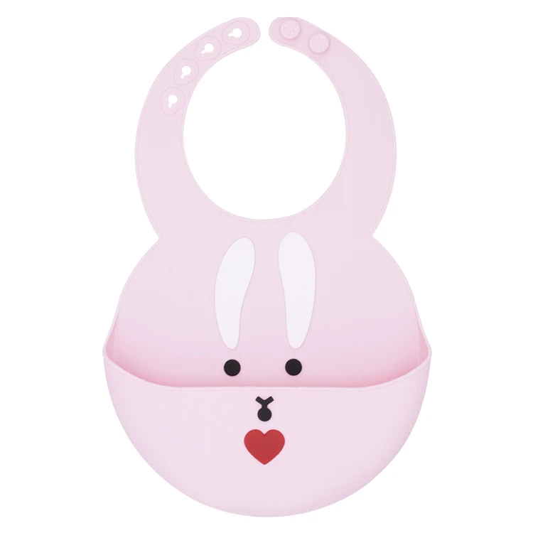 
Soft Silicone Easy Clean Waterproof Baby bibs 