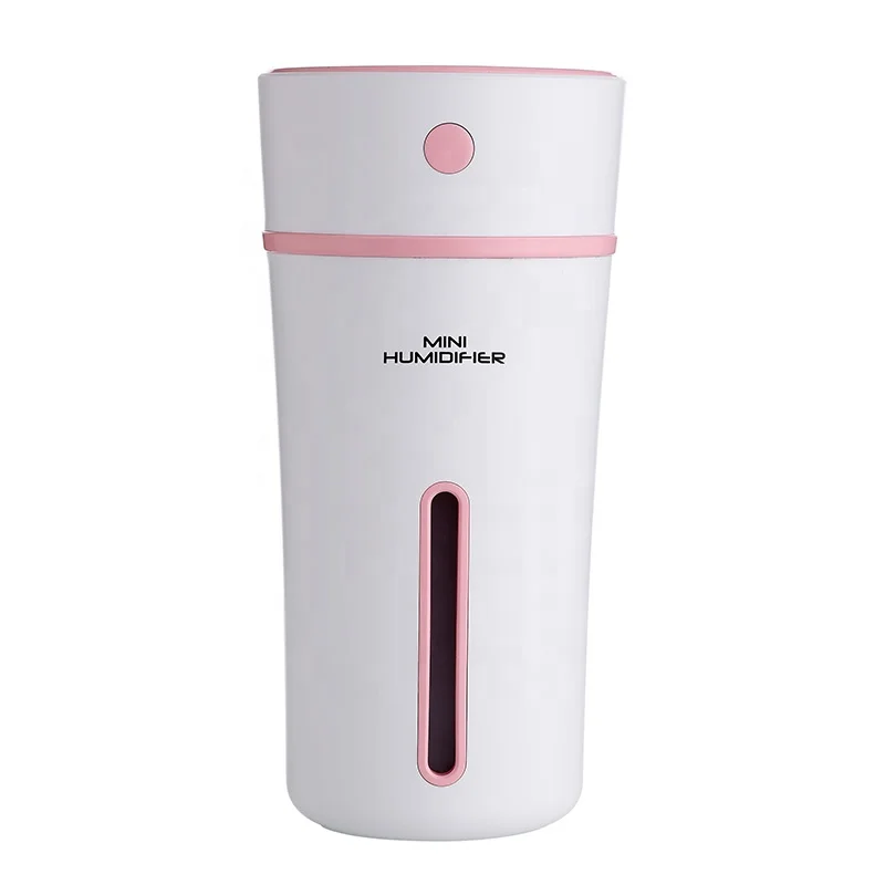 2020 Amazon Hot Sales 300ml  Portable Ultrasonic Cool Mist Mini USB Port  Humidifier With Romantic LED  Light