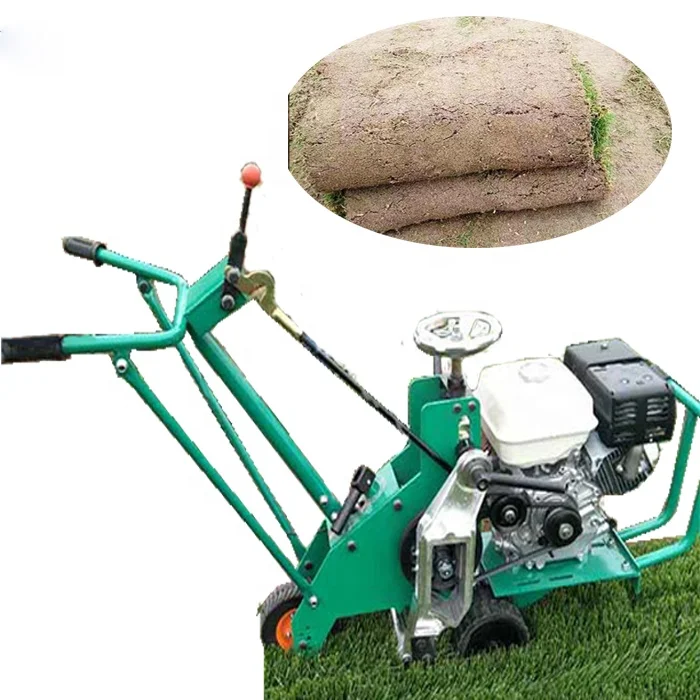 High capacity gasoline engine sod cutter machine Turf care equipment
