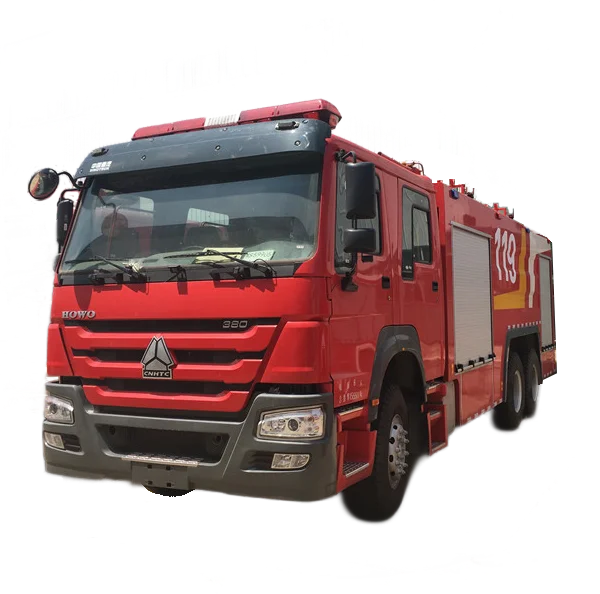 Sinotruk HOWO 6x6 336hp пожарная машина