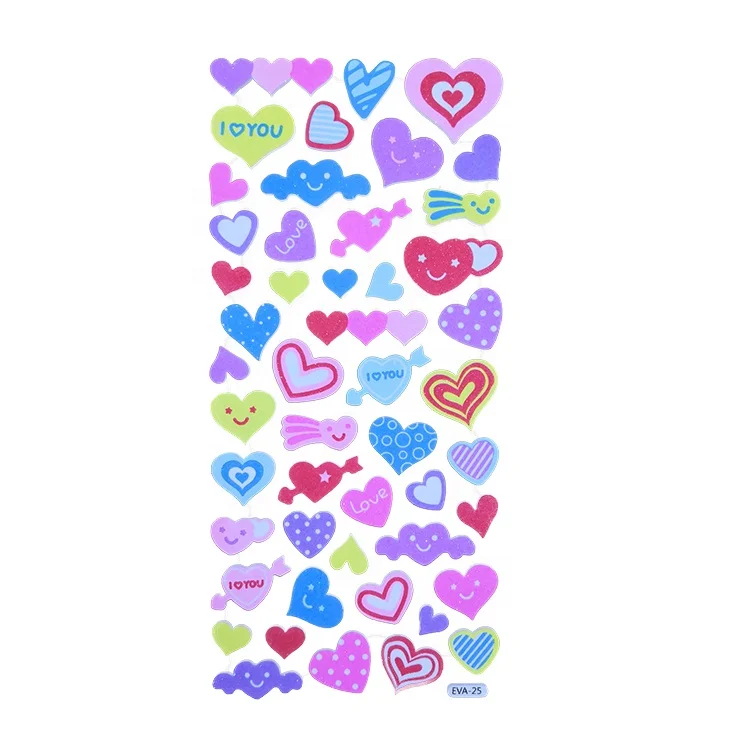 Fullrich Factory Wholesale Diy Colorful Decorative Adhesive Sticker For Kids Children Craft Label Stickers