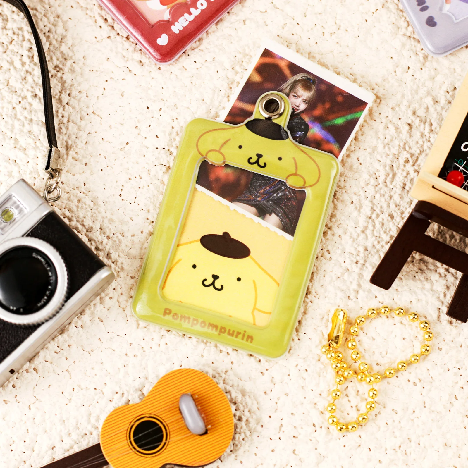 Cute Korean Fashion PVC Mini Card Holder Photo Collection Book Creative Kpop Idol Photo Folder