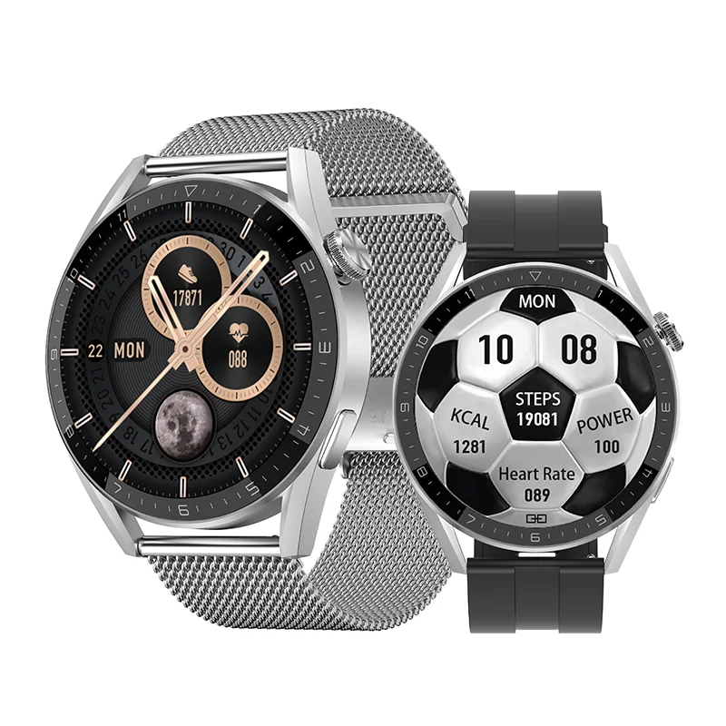 Умные часы с беспроводной зарядкой DT3 Max для женщин и мужчин Смарт-часы поддержкой звонков BT ЭКГ голосовых помощников ии 2022