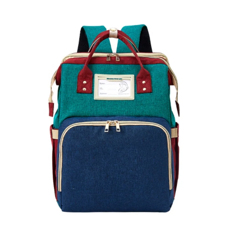 Wholesale Price Large Capacity Travel Durable Backpack For Outdoor Baby Diapers Backpack Bed