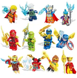 EN71 Factory price mini figurines toy puzzle Heroes Small toy building block mini toys parts Juguetes al por mayor