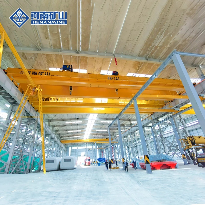 VFD Control Speed 150 Tons Heavy Duty EOT Double Beams Electric Overhead Crane