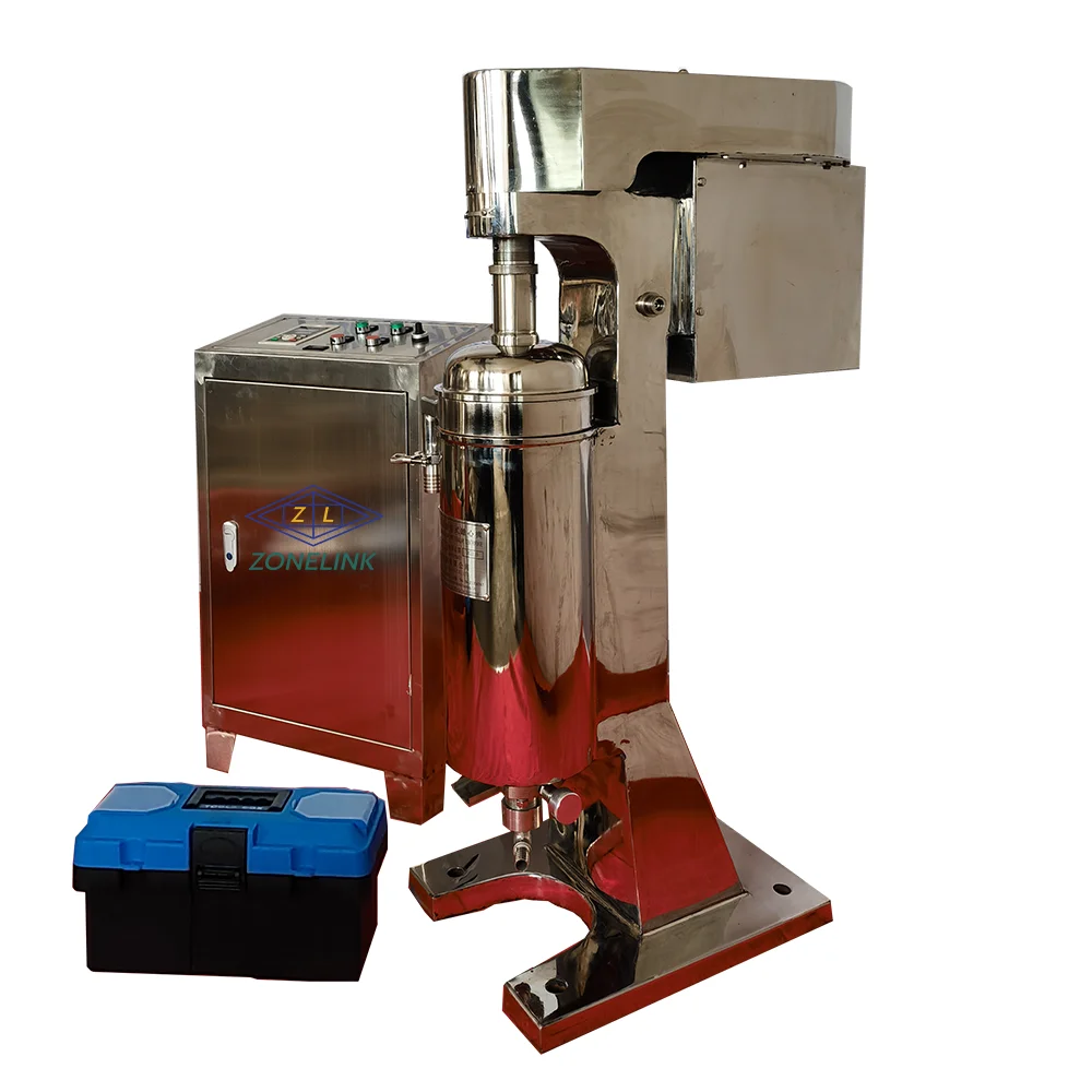 Shea Butter Oil Separating Purification Machine tubular 12l centrifuge tube with filter