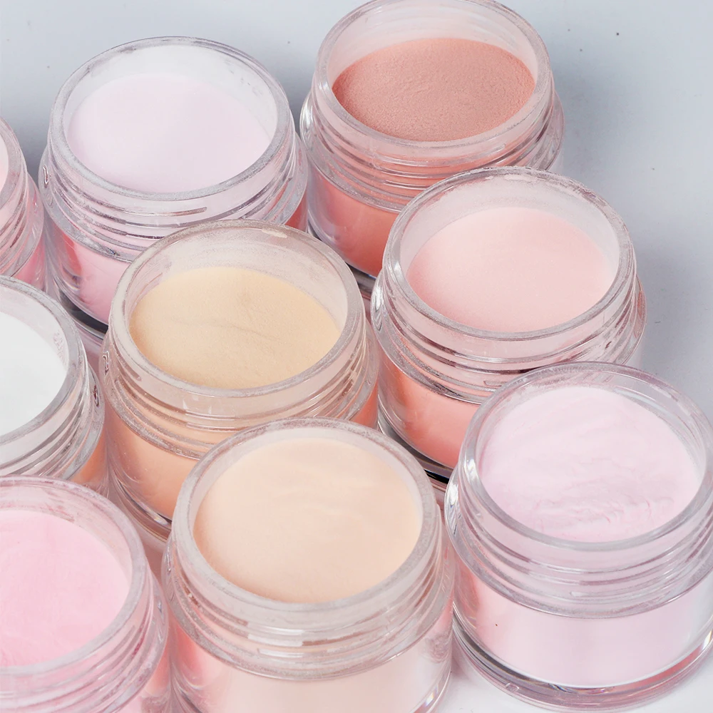 Nail Supplies Acrylic 1Oz Customized Private Label Well Pigment Nail Decorations 2 In 1 Dipping Acrylic Powder