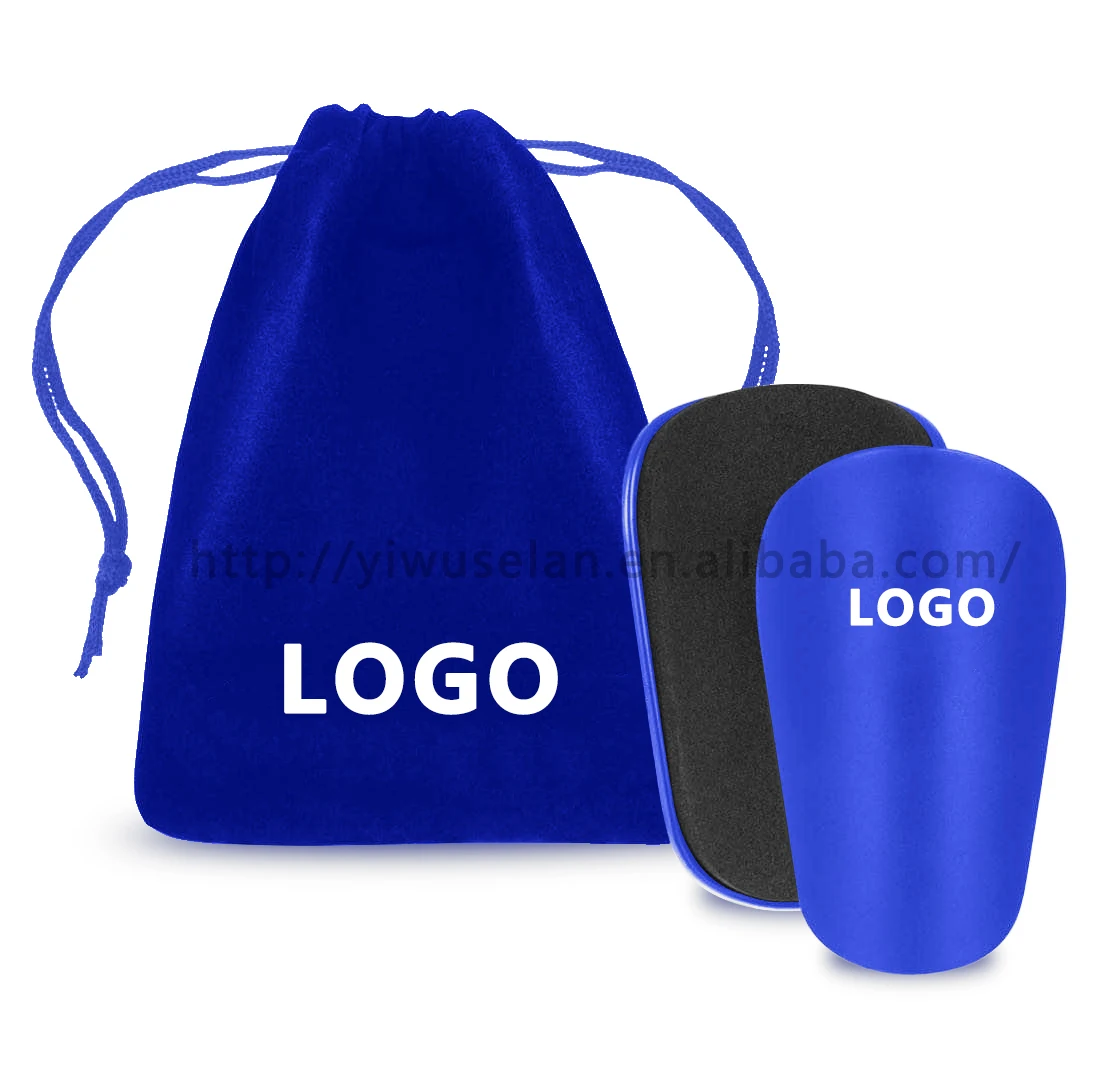 Custom Logo Colorful Football Shin Pads Mini Soccer Shin Guards For Kids Youth Adults In Cloth Bags