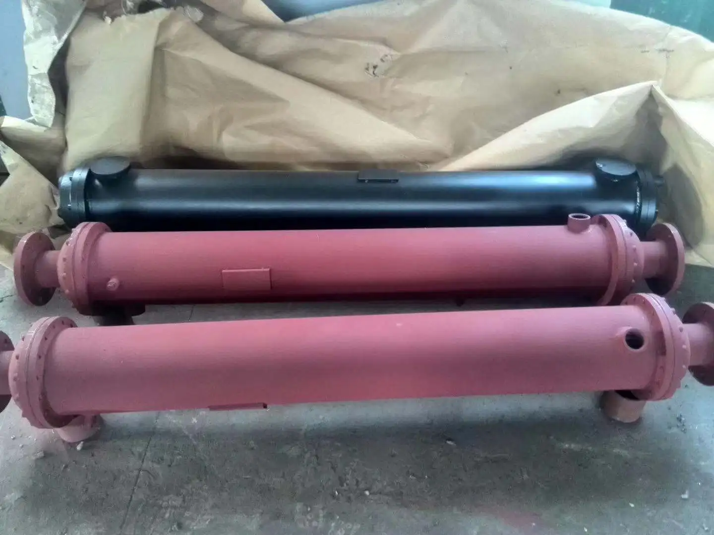 VRCOOLER Chiller Evaporator customized liquid to liquid Shell and tube heat exchanger