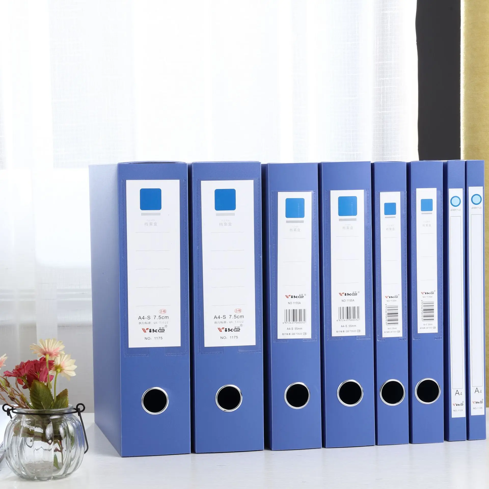 PP Plastic Material Expandable File Box For A4 Size School And Office File Box