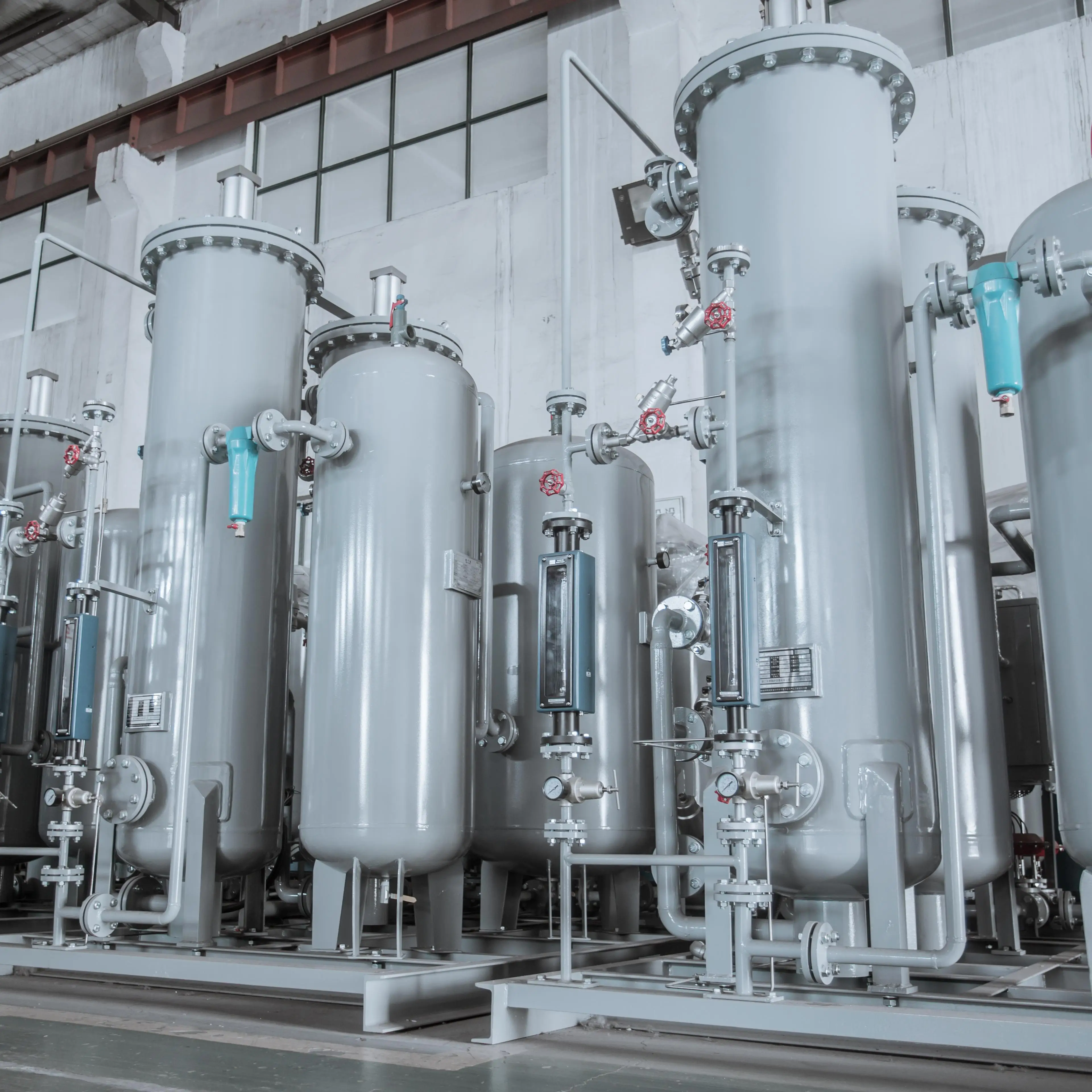 90%-99.9999% High Purity Oxygen Concentrator Compressor Air Separation Purification Oxygen Production