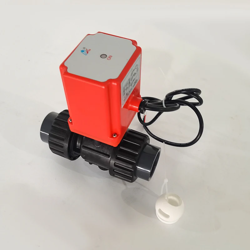 DN15/1/2' Hard Sealing Ceramic Core Three-wire Controlling Ball Valve (DC) PPR Hot Melting