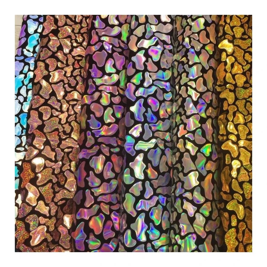 Фабричная изготовленная на заказ 3D Лазерная дизайнерская бархатная ткань для нигерийской драмы костюм платье