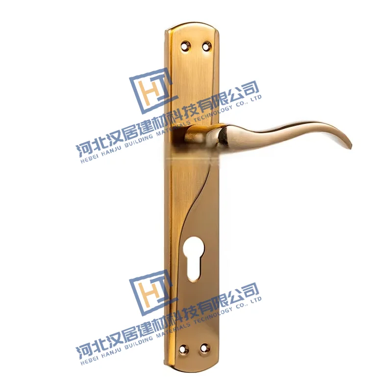 High Quality Multifunctional Aluminum Door Lever Handle With Lock for Door & Window Accessories