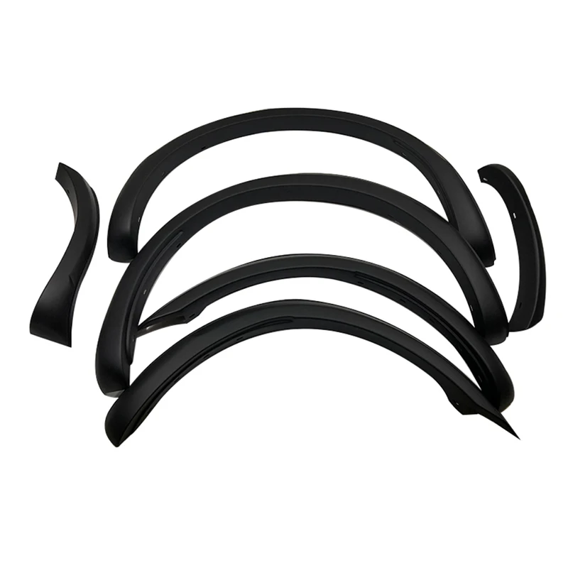 Аксессуары для свода колеса, черный цвет, Стайлинг автомобиля, формовка, подходит для Ford Ranger 2012-2018 T6 T7, вспышки крыла