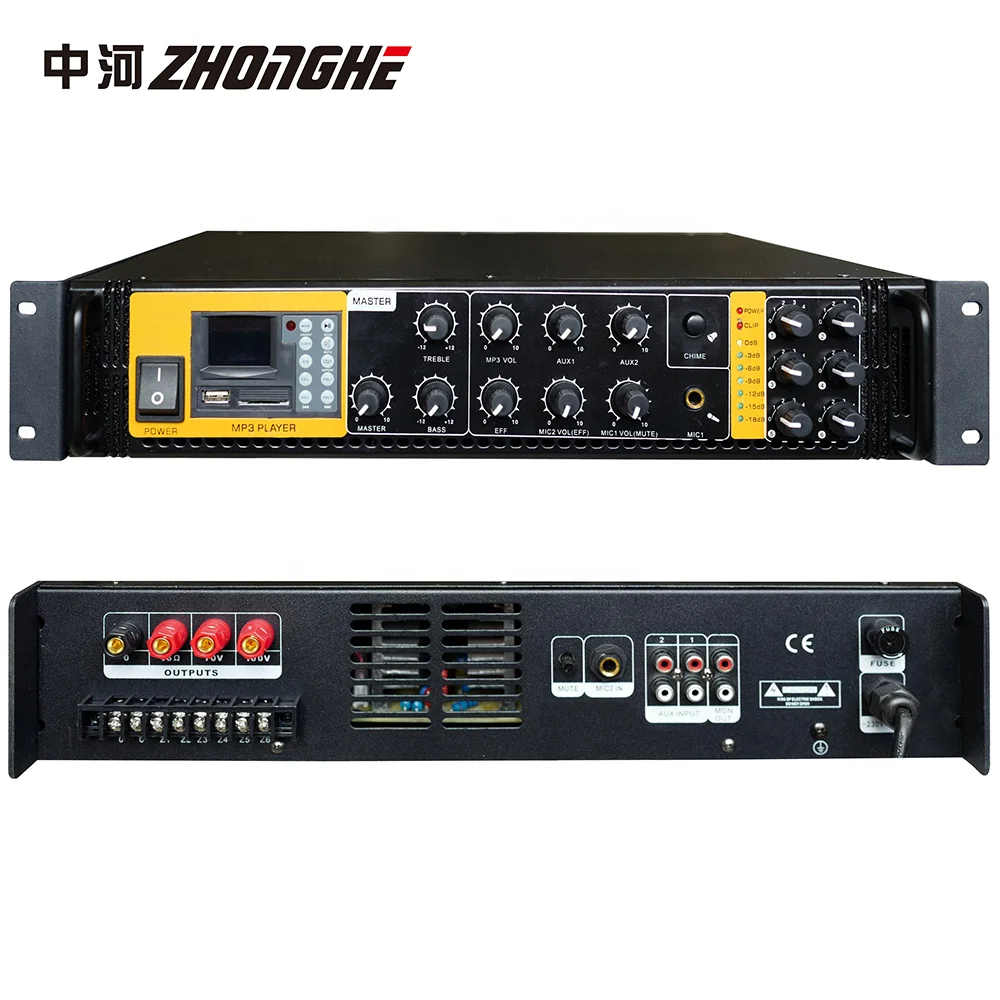  TVM-120 PA System 500w усилитель с усилителем 6