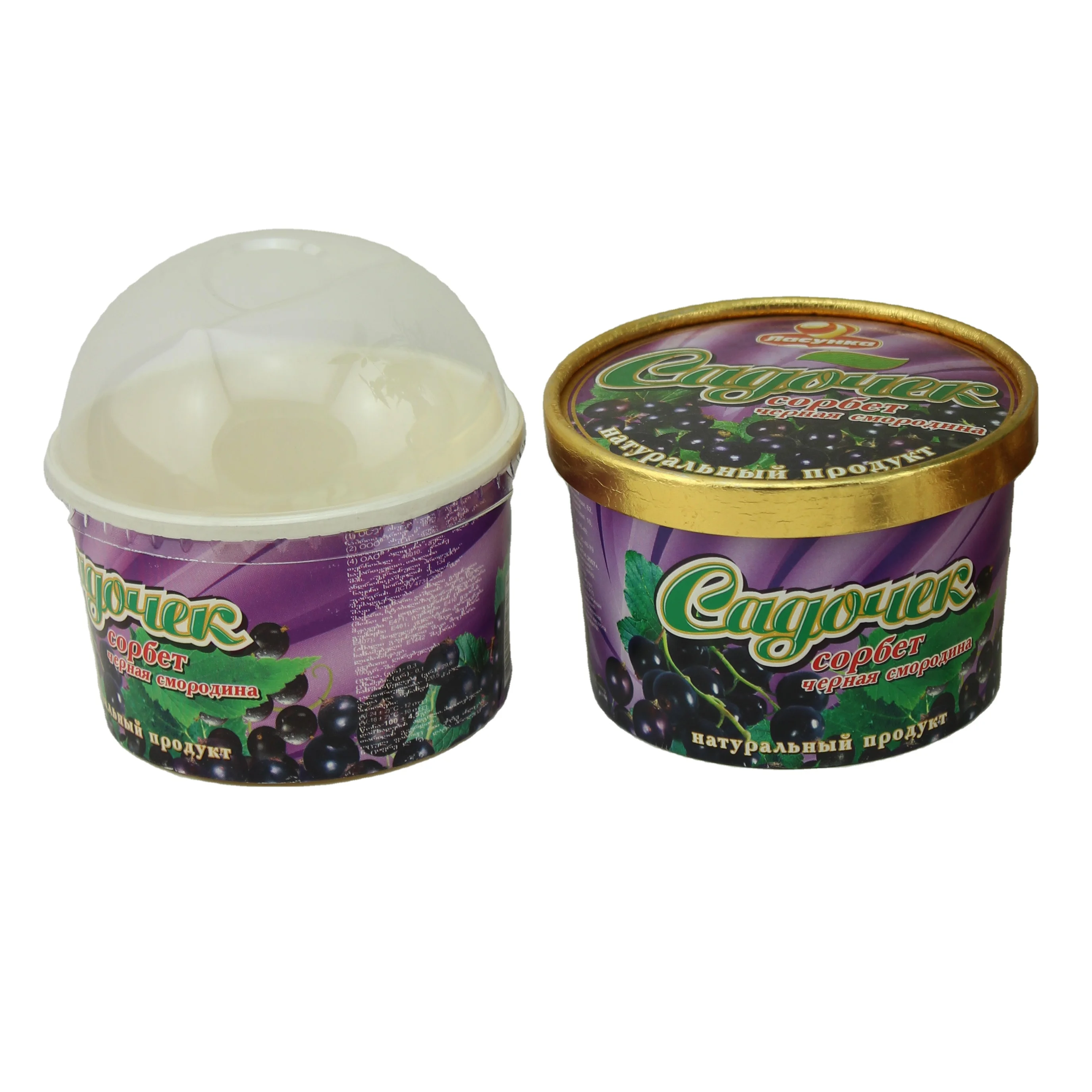 
Wholesale Cheap Custom 4oz Ice Cream Packaging Paper Box Bowl Paper Cup 