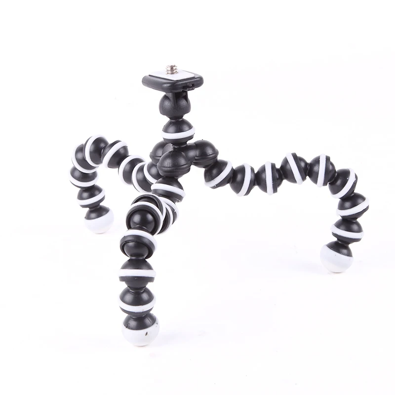 Lightweight Portable Mini Octopus Tripod Camera Tripod Super Flexible with Universal 1/4 Screw for Smartphone Gopro Camera DC
