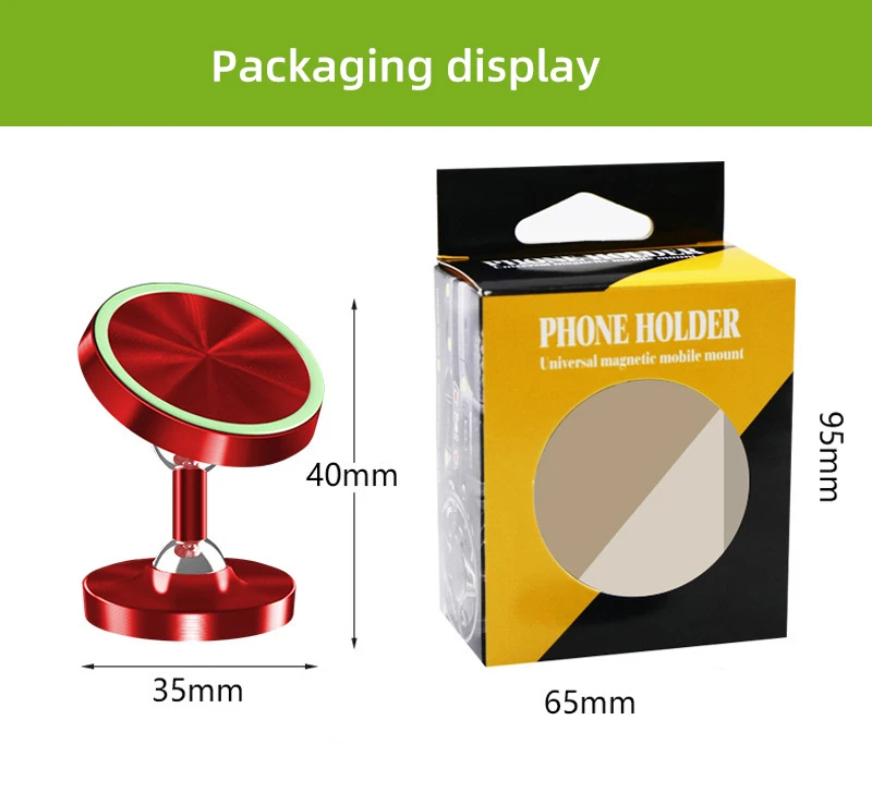 extra strong gym metal rack universal Magnetic Mobile Phone Holder golf carts phone holder gym dual magnetic phone mount holder